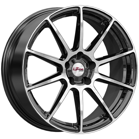 Винзор (КС1108) 7.000xR18 5x108 DIA60.1 ET23 Блэк Джек Винзор (КС1108) 7.000xR18 5x108 DIA60.1 ET23 Блэк Джек