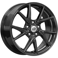 Литые диски Up105 (КС983) 7.000xR17 5x112 DIA66.6 ET35 New Black для Mercedes-Benz Slk-Class Amg