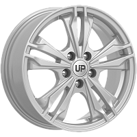 Литые диски Up103 (КС982) 6.500xR16 5x114.3 DIA67.1 ET40 Silver Classic для Peugeot
