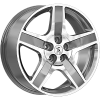 Литые диски КР008 (20_Santa Fe) (КР008) 8.500xR20 5x114.3 DIA67.1 ET47 Diamond gloss graphite для Mazda 6