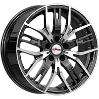 Литые диски Аскет (КС1072) 7.000xR17 5x114.3 DIA67.1 ET40 Блэк Джек для Mazda Mx-6