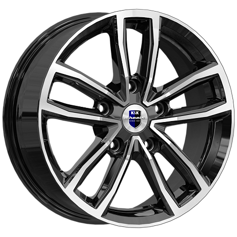 Каланг (КС1086) 6.500xR17 5x114.3 DIA67.1 ET38 алмаз черный