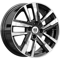 Литые диски Хант (КС1034) 6.000xR15 4x100 DIA67.1 ET45 алмаз черный Литые диски Хант (КС1034) 6.000xR15 4x100 DIA67.1 ET45 алмаз черный