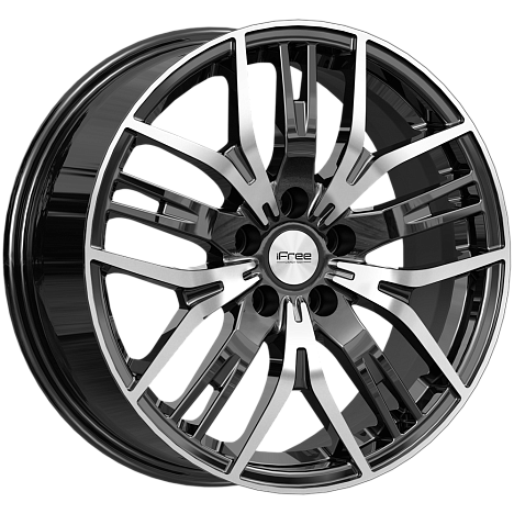 Аскет (КС1072) 7.000xR17 5x108 DIA65.1 ET40 Блэк Джек