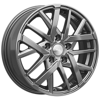 Литые диски БОСФОР (КЛ355) 6.000xR16 5x112 DIA66.6 ET40 графит для Skoda