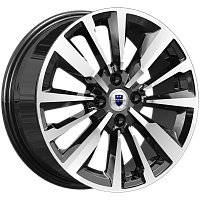 Литые диски Эрман (КС997) 6.500xR16 4x100 DIA67.1 ET45 алмаз черный Литые диски Эрман (КС997) 6.500xR16 4x100 DIA67.1 ET45 алмаз черный
