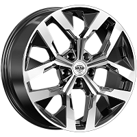Литые диски ЛАМБЕРТ (КЛ370) 7.500xR18 5x112 DIA66.6 ET37 алмаз для BMW