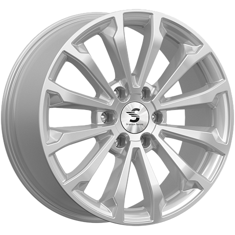 КР006 (20_ Chevrolet Tahoe IV) (КР006) 8.500xR20 6x139.7 DIA77.9 ET27 Elite silver