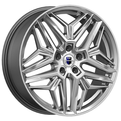 Колумб (КС1038) 7.000xR19 5x114.3 DIA66.1 ET40 дарк платинум Колумб (КС1038) 7.000xR19 5x114.3 DIA66.1 ET40 дарк платинум