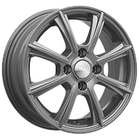 Литые диски МОНАКО (КЛ185) 5.500xR14 4x100 DIA67.1 ET43 графит для Chevrolet Spark
