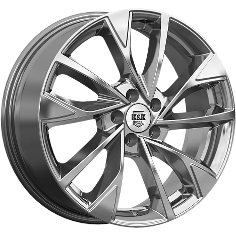 Роквуд (КС900) 7.000xR17 5x105 DIA56.6 ET38 дарк платинум