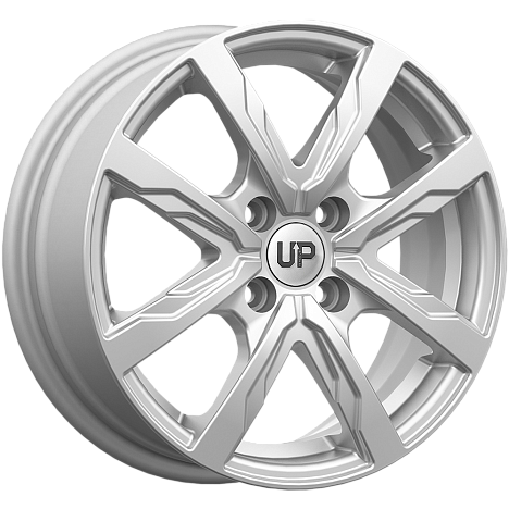Up122 (КС1092) 6.000xR15 4x100 DIA60.1 ET40 Silver Classic
