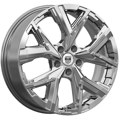 Айона (КС1169) 6.500xR18 5x114.3 DIA67.1 ET45 дарк платинум