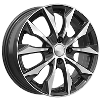 Литые диски НАГОЯ (КЛ312) 6.000xR16 4x100 DIA60.1 ET41 алмаз для Mitsubishi Attrage