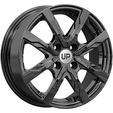 Up122 (КС1092) 6.000xR15 4x100 DIA54.1 ET46 New Black