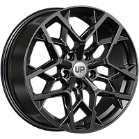 Литые диски Up110 (КС994) 7.500xR17 5x112 DIA66.6 ET38 New Black для Mercedes-Benz A-Class