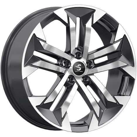 КР015 (19_Sorento/Santa Fe) (КР015) 7.500xR19 5x114.3 DIA67.1 ET49.5 Diamond Black Gris
