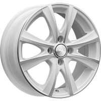 Литые диски МАЛЬТА (КЛ189) 6.000xR15 4x100 DIA54.1 ET48 алмаз-белый для Hyundai