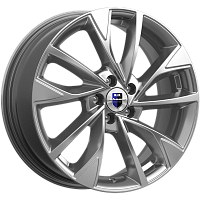 Литые диски Роквуд (КС900) 7.000xR17 5x100 DIA67.1 ET38 дарк платинум для Volkswagen Golf R32