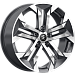 КР015 (19_X-Trail) (КР015) 7.500xR19 5x114.3 DIA66.1 ET40 Diamond Black Gris