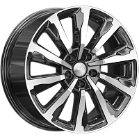 Литые диски АСТЕР (КЛ369) 8.000xR18 5x112 DIA66.6 ET30 алмаз для Skoda