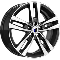 Литые диски Rassvet (КС868) 6.500xR16 5x100 DIA67.1 ET38 алмаз черный SK для Toyota Verso-S