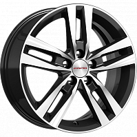 Литые диски Rassvet (КС868) 6.500xR16 5x114.3 DIA67.1 ET50 алмаз черный SK для Honda Avancier