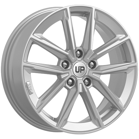 Up104 (КС987) 6.500xR17 5x114.3 DIA67.1 ET50 Silver Classic Up104 (КС987) 6.500xR17 5x114.3 DIA67.1 ET50 Silver Classic