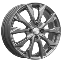 Литые диски НАГОЯ (КЛ312) 6.000xR16 4x100 DIA60.1 ET45 графит для ZAZ Chance