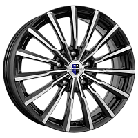 Литые диски Акцент-оригинал (КС562) (КС562) 7.000xR17 5x114.3 DIA67.1 ET50 алмаз черный для Mazda Cx-7