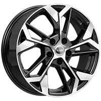 Литые диски КС1062 (ZV 17_Evolute i-Pro/DFM AX7) (КС1062) 6.500xR17 5x108 DIA65.1 ET43 алмаз черный