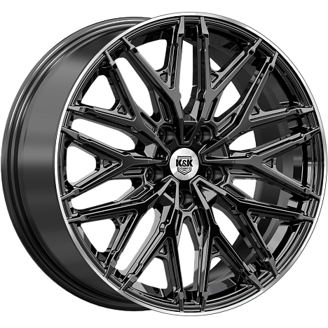 Клермон (КС1156) 8.000xR19 5x108 DIA63.35 ET40 черный бриллиант Клермон (КС1156) 8.000xR19 5x108 DIA63.35 ET40 черный бриллиант