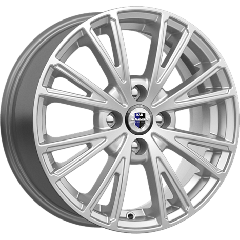 Меандр (КС888) 6.000xR15 4x98 DIA58.5 ET35 сильвер SK