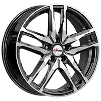 Литые диски Бомбей (КС1075) 6.500xR18 5x114.3 DIA67.1 ET49 Блэк Джек