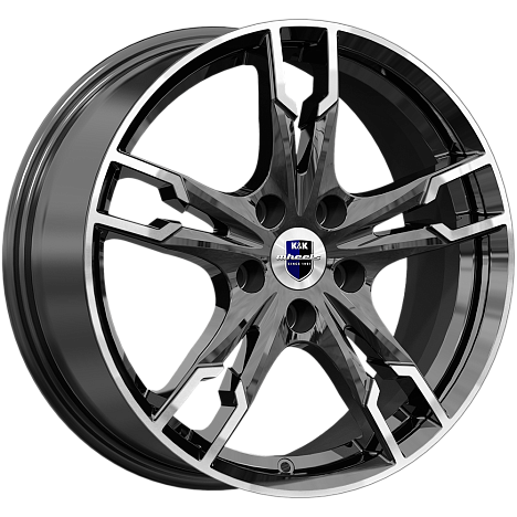 Солар (КС875) 7.000xR17 5x100 DIA67.1 ET38 алмаз черный SK