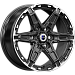 Дистрикт (КС1159) 8.000xR18 6x114.3 DIA66.1 ET25 черный бриллиант