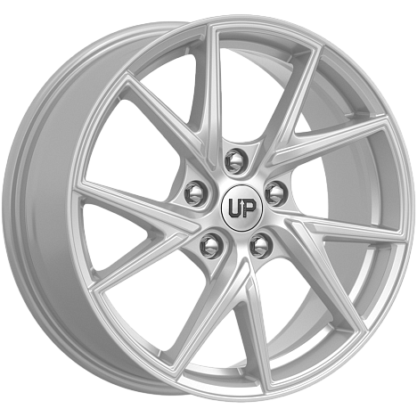 Up105 (КС983) 7.000xR17 5x114.3 DIA60.1 ET45 Silver Classic