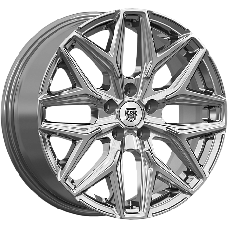 Ариус (КС1187) 7.000xR17 5x114.3 DIA66.1 ET35 дарк платинум
