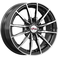 Литые диски Финчер (КС1119) 5.500xR14 4x100 DIA56.6 ET39 Блэк Джек