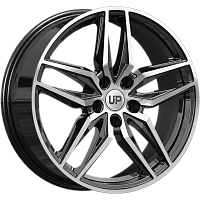 Литые диски Up112 (КС1017) 7.000xR18 5x100 DIA57.1 ET28 New Diamond для Audi A1 Sportback