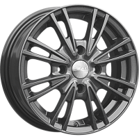 Литые диски ПАНТЕРА (КЛ129) 5.500xR14 4x98 DIA58.6 ET39 графит для Alfa Romeo 33