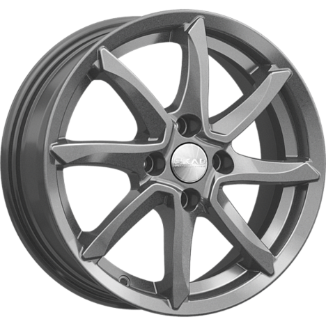 ОСАКА (КЛ317) 6.000xR15 4x100 DIA60.1 ET37 графит