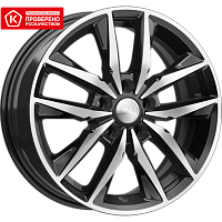 Литые диски ТИРИОН (КЛ323) 6.500xR16 5x100 DIA67.1 ET40 алмаз для Toyota Voltz