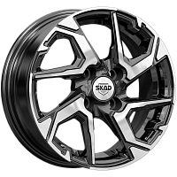 Литые диски ТЕЙДЕ (КЛ1215) 5.500xR14 4x100 DIA54.1 ET39 алмаз для Great Wall Coolbear