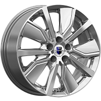 Литые диски Гамбит (КС961) 6.500xR16 5x112 DIA57.1 ET50 дарк платинум для Volkswagen Golf