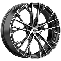 Литые диски Ларго (КЛ1115) 7.500xR19 5x114.3 DIA66.1 ET40 Алмаз бархат новый