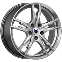 Литые диски Солар (КС875) 7.000xR17 5x108 DIA67.1 ET43 дарк платинум