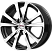 Бэнкс (КС645) 7.000xR17 5x114.3 DIA60.1 ET45 Блэк Джек Бэнкс (КС645) 7.000xR17 5x114.3 DIA60.1 ET45 Блэк Джек