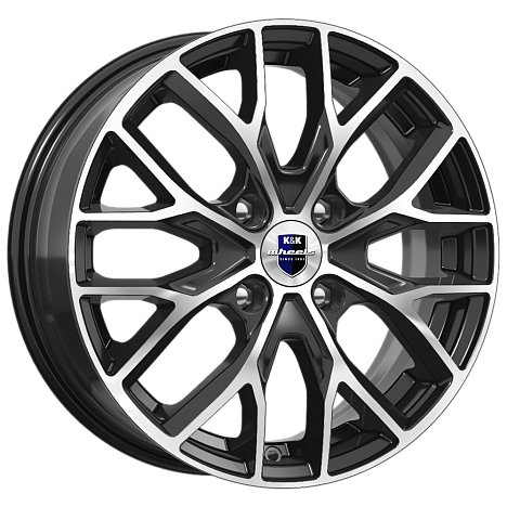 Лилиом (КС891) 6.000xR16 4x100 DIA67.1 ET40 алмаз черный