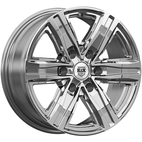 R8 (КС1174) 7.500xR17 6x114.3 DIA66.1 ET30 дарк платинум